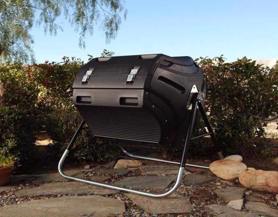 Lifetime 80 gal. Compost Tumbler with How To Compost DVD (60058) - Great composter to reduce, reuse and recycle waste.
